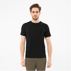 T-shirt męski VIKING Lenta Bamboo Light czarny