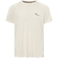 T-shirt męski VIKING Likelo Bamboo beżowy, Kolor: beżowy, Rozmiar: L