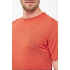 T-shirt męski VIKING Morain pomarańczowy