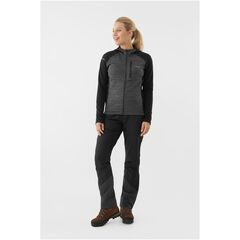 Bluza damska VIKING Delmore Hoodie Lady rozpinana z kapturem czarna