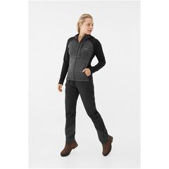 Bluza damska VIKING Delmore Hoodie Lady rozpinana z kapturem czarna