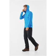 Bluza męska VIKING Jukon Man Hoodie Polartec rozpinana z kapturem niebieska