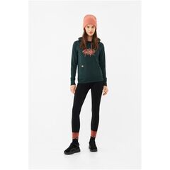 Bluza damska VIKING Panaka Hoodie Bamboo Lady z kapturem zielona, Kolor: zielony, Rozmiar: S