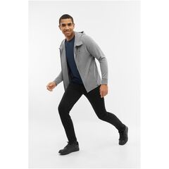 Bluza męska VIKING Lonetree Hoodie Bamboo Man rozpinana z kapturem szara