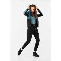 Kurtka damska VIKING Creek Hoodie Bamboo Lady rozpinana z kapturem zielono-czarna