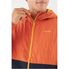 Kurtka męska VIKING Creek Hoodie Bamboo Man rozpinana z kapturem pomarańczowa
