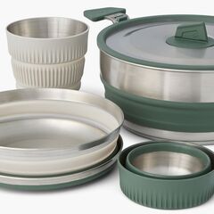 Zestaw kuchenny SEA TO SUMMIT  Detour Stainless Steel One Pot Cook Set dla 2 osób