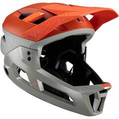 Kask rowerowy (z wypinaną szczęką/3w1) LEATT Helmet MTB Enduro 3.0 V24 pomarańczowo-beżowy