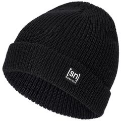 Czapka SUPER.NATURAL Riffler Beanie czarna, ONE SIZE, 3 zdjęcie