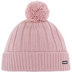 Czapka Eisbar Ayo Pompon MÜ z wełną merino różowa, Kolor: różowy, Rozmiar: one size