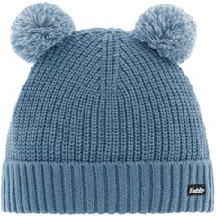Czapka dziecięca Eisbar Ponti Pompon MÜ kids błękitna