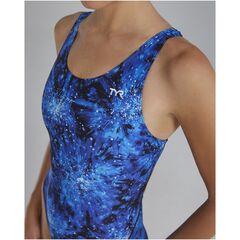 Strój pływacki damski TYR W MAXFIT RADIANT niebieski
