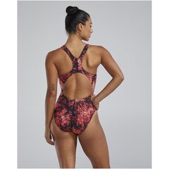 Strój pływacki damski TYR W MAXFIT RADIANT czerwony, Kolor: czerwony, Rozmiar: 30, 6 zdjęcie