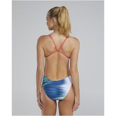 Strój pływacki damski TYR W CUTOUT BRAVURA, 4 zdjęcie