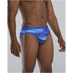 Kąpielówki męskie TYR TECHNOWV BRIEF niebieskie, 3 zdjęcie