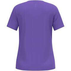 Koszulka damska Odlo ESSENTIAL PRINT T-shirt crew neck s/s fioletowa