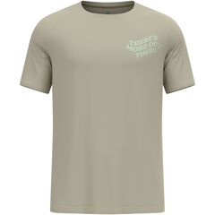 Koszulka męska Odlo ESSENTIAL PRINT T-shirt crew neck s/s szara, Kolor: szary, Rozmiar: XL