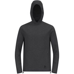 Bluza z kapturem do biegania męska Odlo ESSENTIAL szary, Kolor: szary, Rozmiar: S