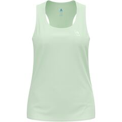 Koszulka bez rękawów damska Odlo ZEROWEIGHT CHILL-TEC Tank crew neck zielona, Kolor: zielony, Rozmiar: L