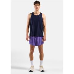 Koszulka bez rękawów męska Odlo ZEROWEIGHT CHILL-TEC Tank crew neck granatowa, 6 zdjęcie