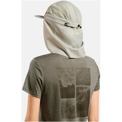 Czapka z kołnierzykiem Odlo PERFORMANCE LIGHT SHADE CAP Cap beżowa, 6 zdjęcie