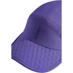 Czapka z daszkiem do biegania Odlo PERFORMANCE PRO Cap fioletowa, 4 zdjęcie
