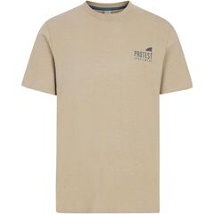 T-Shirt męski PROTEST PRTOxford beżowy, Kolor: beżowy, Rozmiar: L