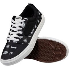 Buty rowerowe (platformy) LEATT Shoe Flat 1.0 czarno-białe, Rozmiar: 42