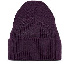BUFF MERINO ACTIVE CZAPKA SOLID SHADOW PURPLE
