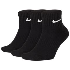 Skarpety Nike Everyday Cushion Ankle SX7667 010 czarne 3-pak, Kolor: czarny, Rozmiar: 38-42