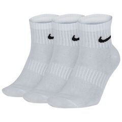 Skarpety Nike Everyday Lightweight Ankle SX7677 100 białe 3-pak, Kolor: biały, Rozmiar: 38-42