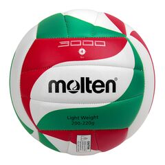 MOLTEN V4M3000-L Piłka do siatkówki na halę biała/czerwona/zielona