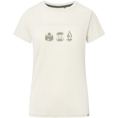 T-shirt damski VIKING Likelo Bamboo beżowy, Kolor: beżowy, Rozmiar: L