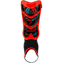 Ochraniacze piszczeli REUSCH Shinguard Attrakt Pro, Kolor: czerwony, Rozmiar: XS