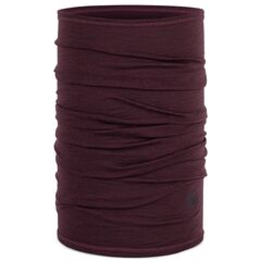 Bandana BUFF MERINO LIGHTWEIGHT SOLID GARNET