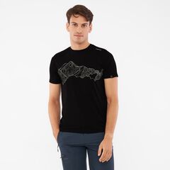 T-shirt męski VIKING Lenta Bamboo Light czarny, Kolor: czarny, Rozmiar: M, 6 zdjęcie