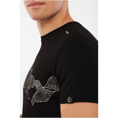 T-shirt męski VIKING Lenta Bamboo Light czarny, Kolor: czarny, Rozmiar: M, 4 zdjęcie