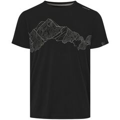 T-shirt męski VIKING Lenta Bamboo Light czarny, Kolor: czarny, Rozmiar: M