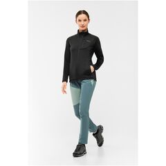 Bluza damska VIKING Admont Full Zip Lady rozpinana czarna, Kolor: czarny, Rozmiar: M