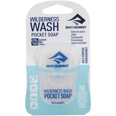 Listki myjące SEA TO SUMMIT Wilderness Wash Pocket Soap 50 szt, Kolor: zielony, Rozmiar: 50szt