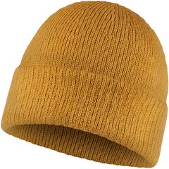 CZAPKA BUFF KNITTED HAT JARN OCHER