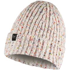 CZAPKA BUFF KNITTED & FLEECE HAT KIM WHITE