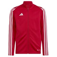 adidas Bluza TIRO 23 JKT Junior HS3527 czerwona, Kolor: czerwony, Rozmiar: 164 cm