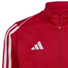 adidas Bluza TIRO 23 JKT Junior HS3527 czerwona, Kolor: czerwony, Rozmiar: 164 cm, 4 zdjęcie