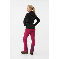 Bluza damska VIKING Jukon Lady Hoodie Polartec rozpinana z kapturem czarna