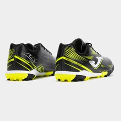 JOMA buty piłkarskie dziecięce turfy na sztuczną trawę PROPULSION PRJW2501TF, Kolor: czarny, Rozmiar: 32, 4 zdjęcie