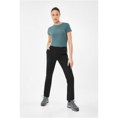 Spodnie damskie VIKING Arizona Lady czarno-różowe