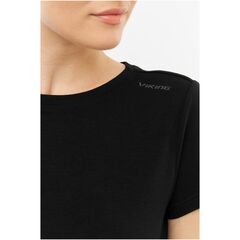 T-shirt damski VIKING Lenta Bamboo Light czarny