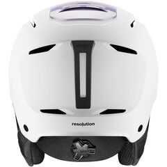 UVEX Kask narciarski Resolution biało-fioletowy, Kolor: biało-fioletowy, Rozmiar: 55-59, 5 zdjęcie