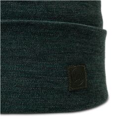 BUFF MERINO HEAVYWEIGHT BEANIE SOLID FOREST, Kolor: zielony, Rozmiar: one size, 2 zdjęcie